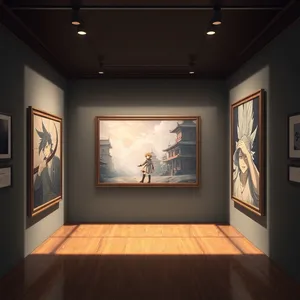 gallery wall wall art mockup example 5